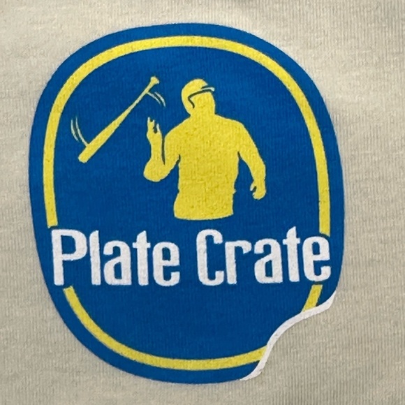 Plate Crate NWT Kids' Cream and Brown Banana T-Shirt Sz M - Picture 3 of 5